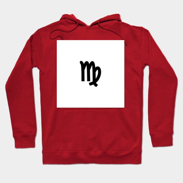 Virgo Symbol Art Hoodie by Zodiac_fun_17